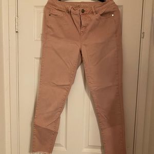 Lane Bryant blush jeans